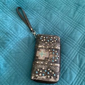 Western Wallet Clutch